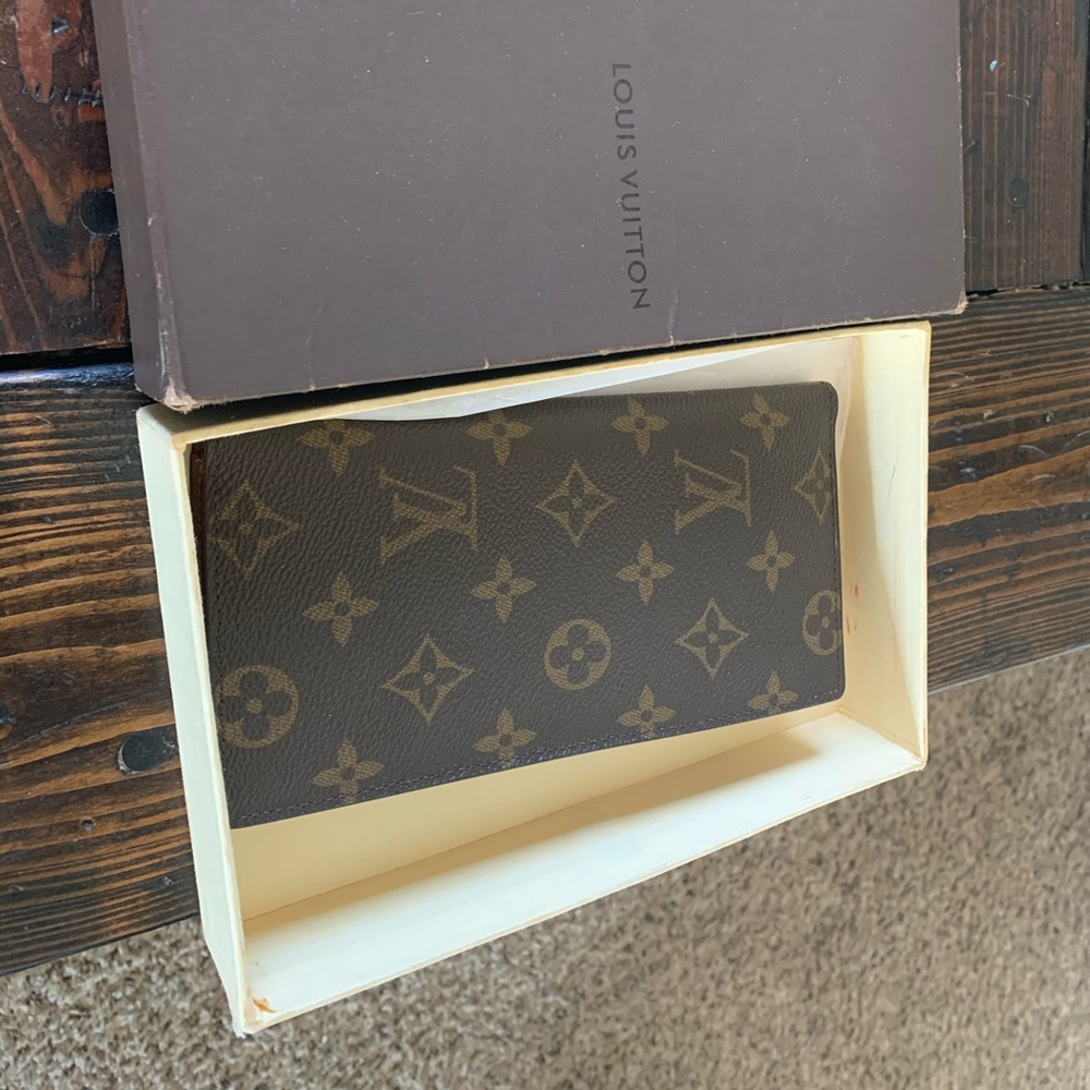 Authentic Louis Vuitton checkbook